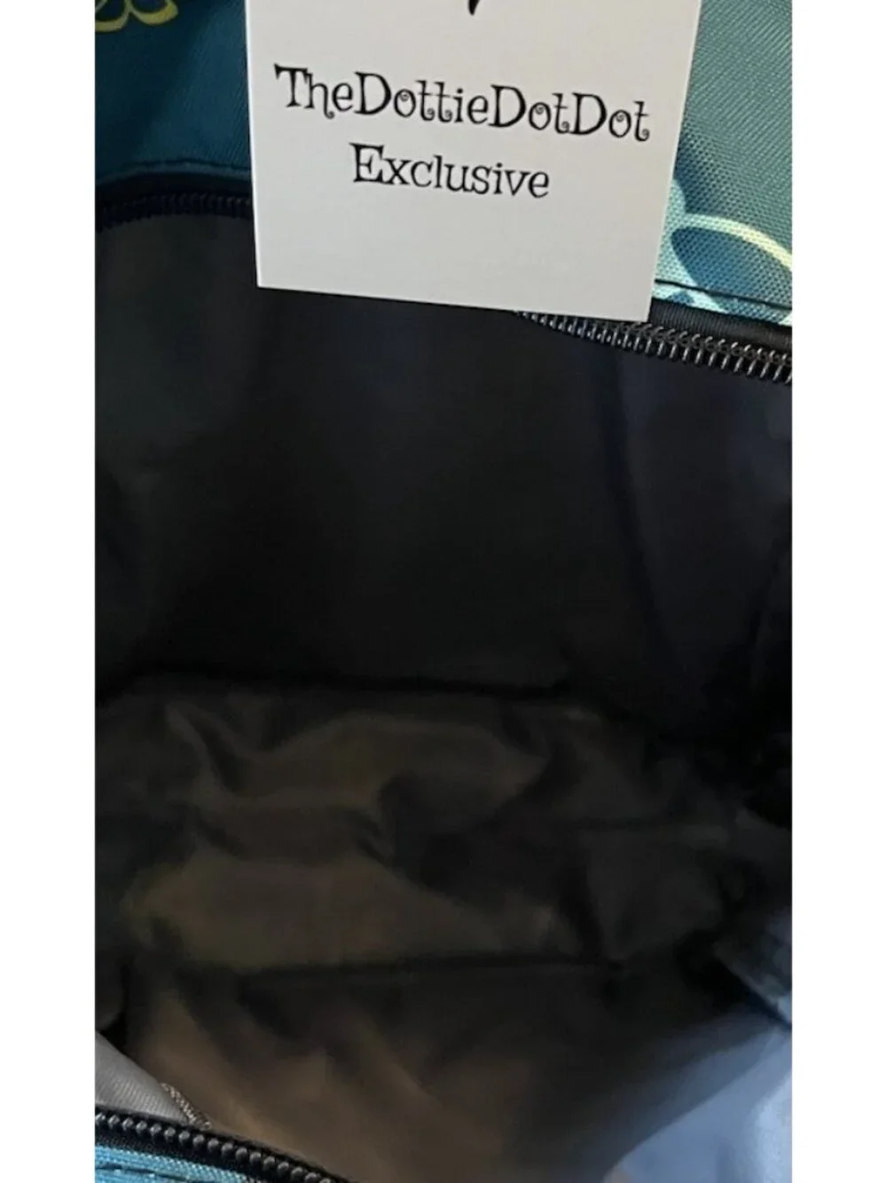 The Dottie Dot Dot Small Green Honey Bee Adjustable Backpack Bag NWT